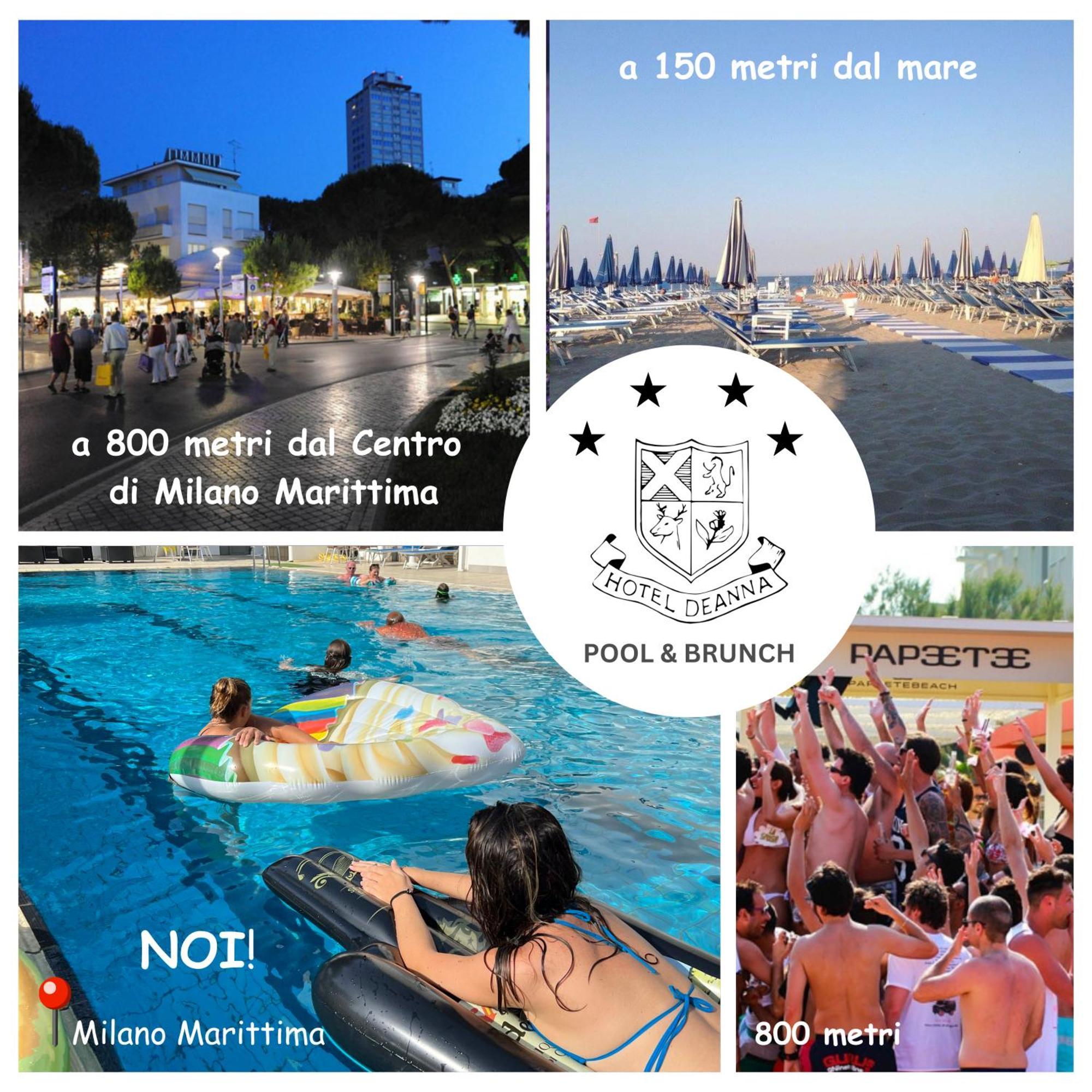 G&D Hotel Deanna Pool&Brunch Milano Marittima Eksteriør bilde